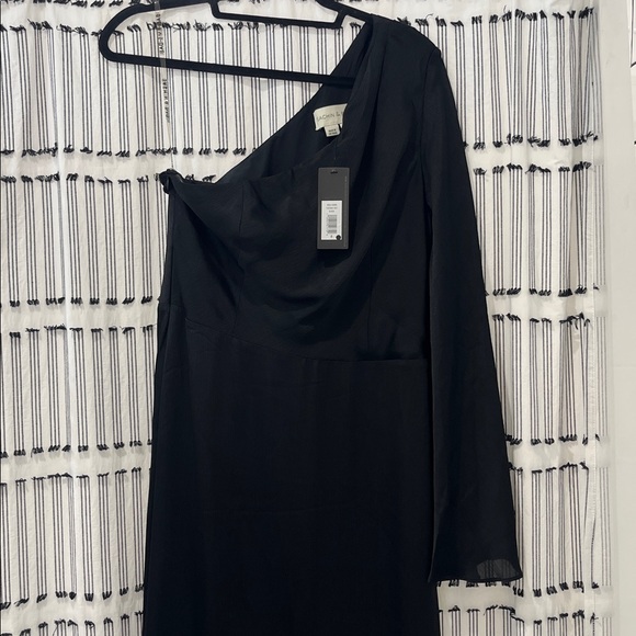 🛍️WEEKEND SALE🛍️Sachin + Babi Keely one shoulder gown - new with tags - Picture 3 of 8